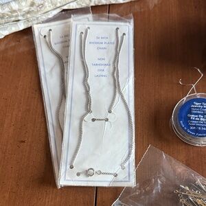 Many craft supplies for beading etc. wire, charms, tape, etc